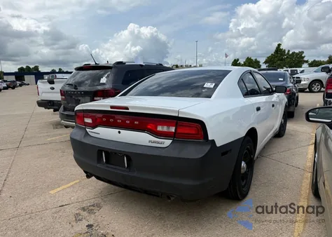 2013 Dodge Charger Police from USA, damaged, VIN 2C3CDXAG5DH734483